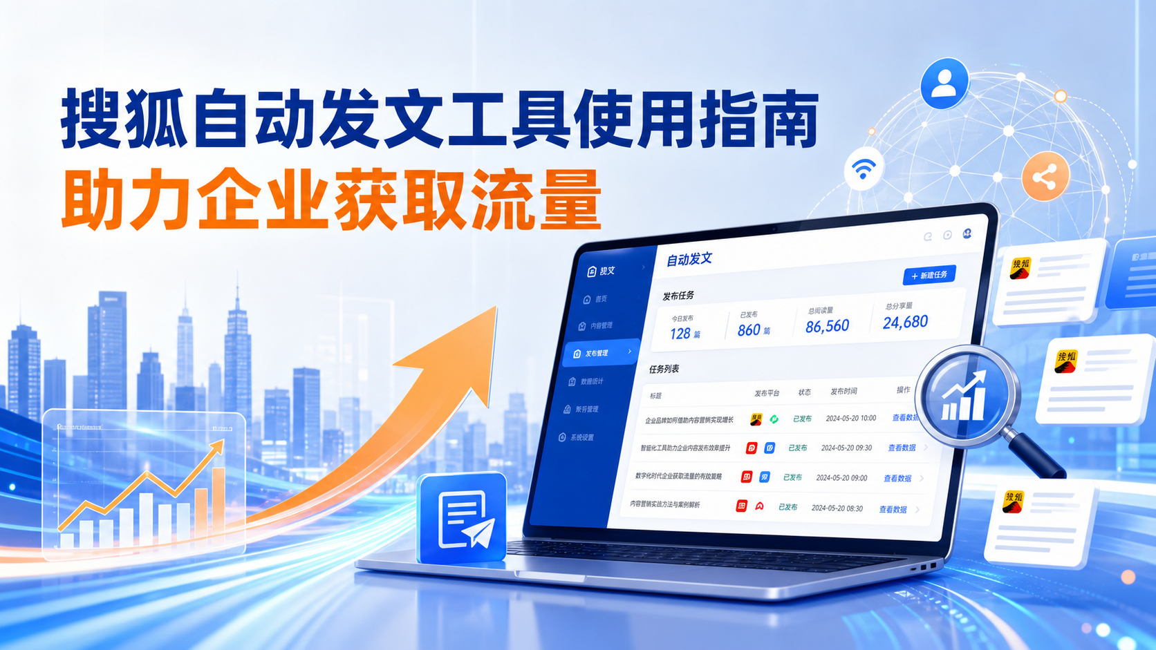 搜狐自动发文工具的使用指南：助力成都企业获取流量